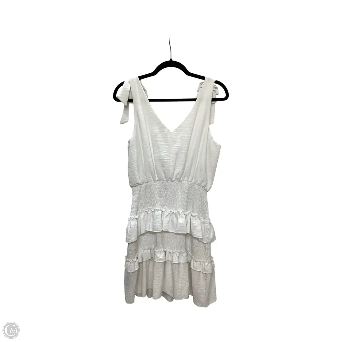 Dress Casual Short By She + Sky In White, Size: M