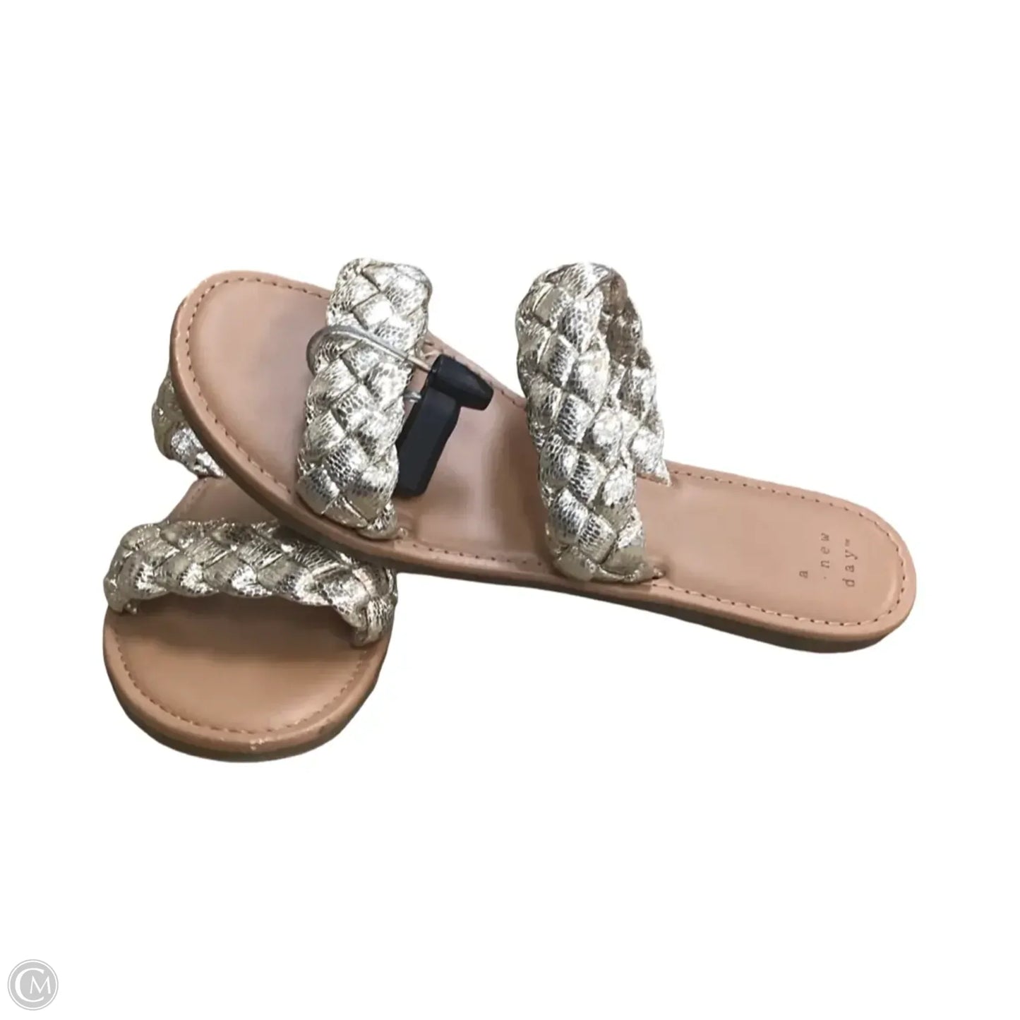 Sandals Flats By A New Day In Gold, Size: 8.5