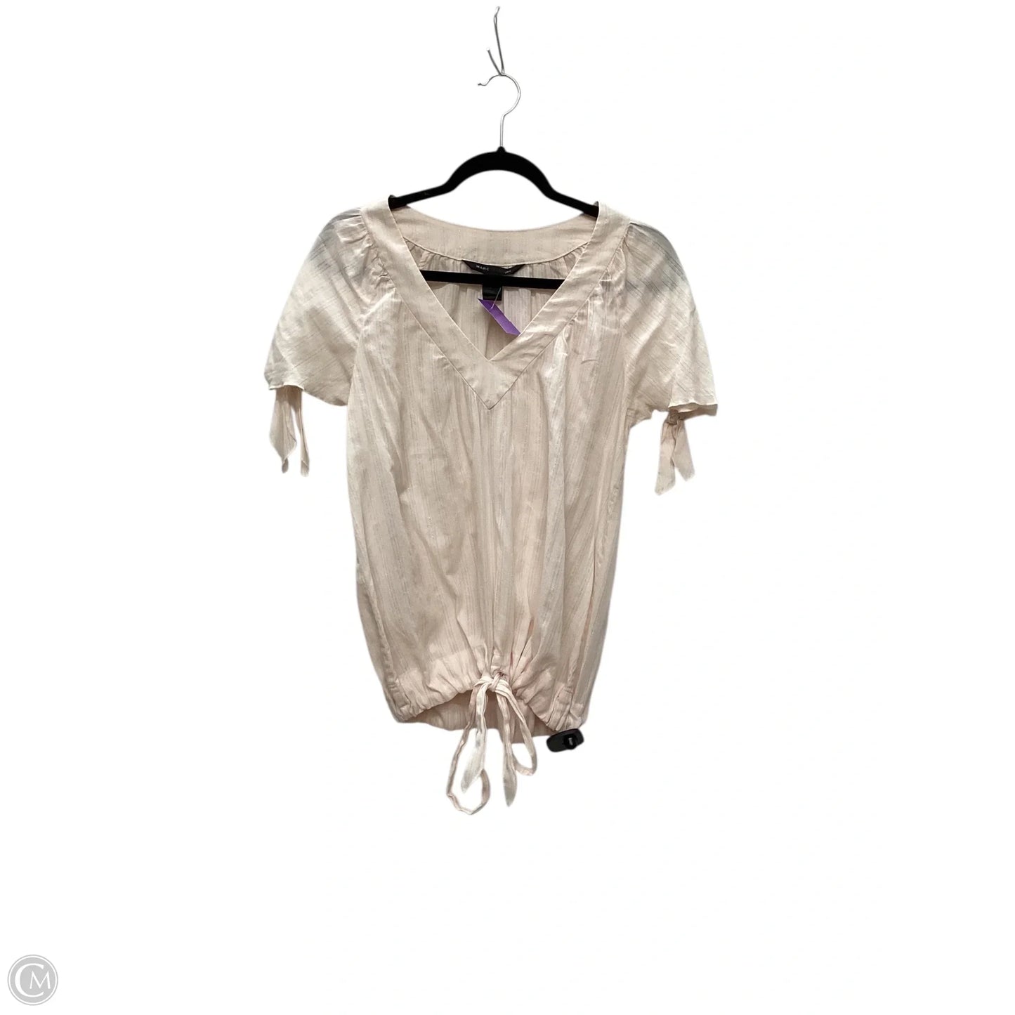 Top Short Sleeve Designer By Marc Jacobs In Pink, Size: S