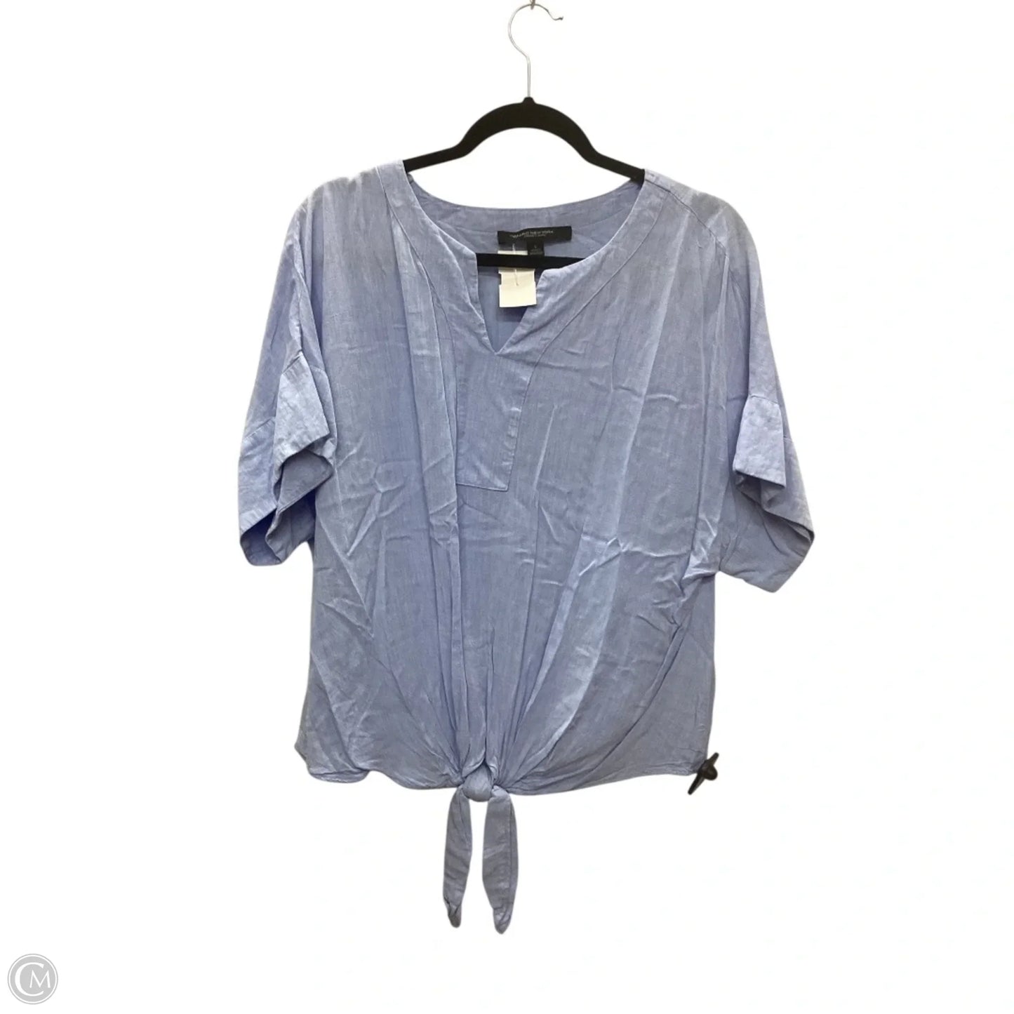 Top Short Sleeve By Marc New York In Blue, Size: L