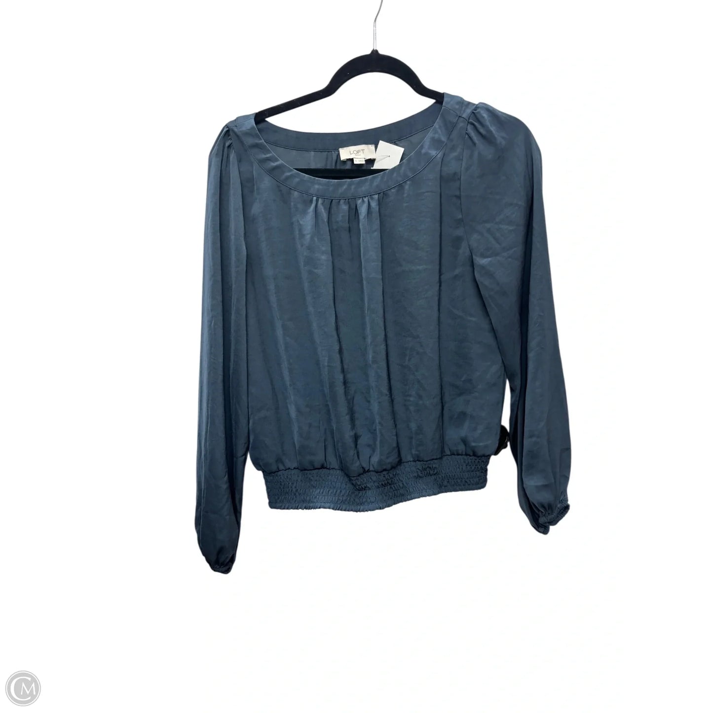 Top Long Sleeve By Loft In Blue, Size: S