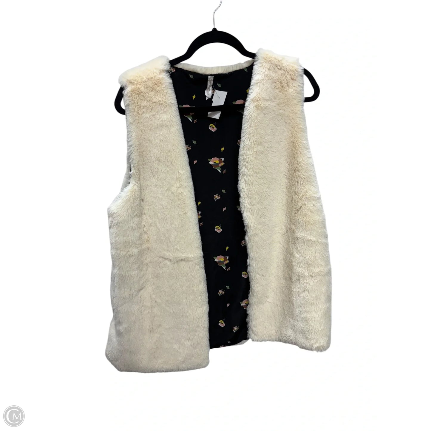 Vest Faux Fur & Sherpa By Matilda Jane In Multi-colored, Size: M