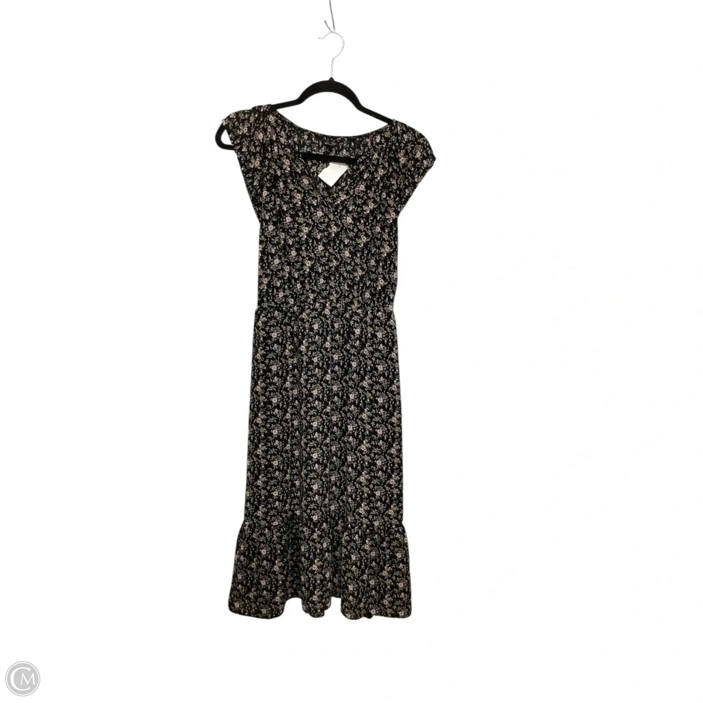 Dress Casual Maxi By J. Crew In Black, Size: S