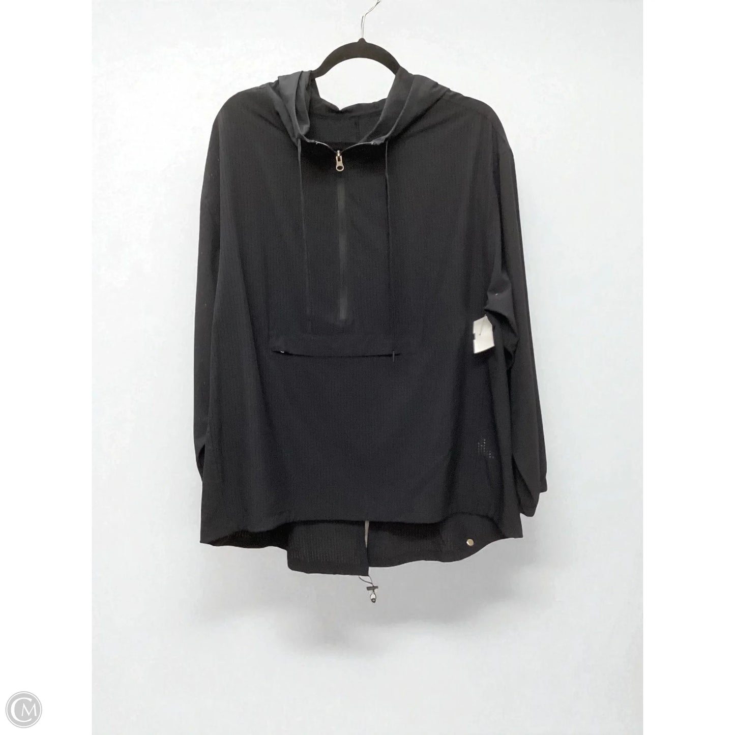Athletic Jacket By Tangerine In Black, Size: Xxl