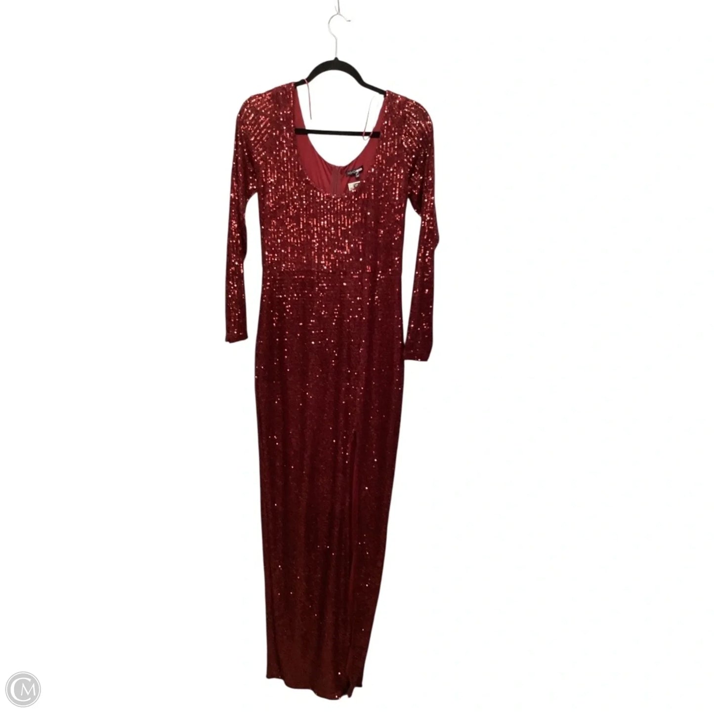 Dress Party Long By Fashion Nova In Red, Size: L