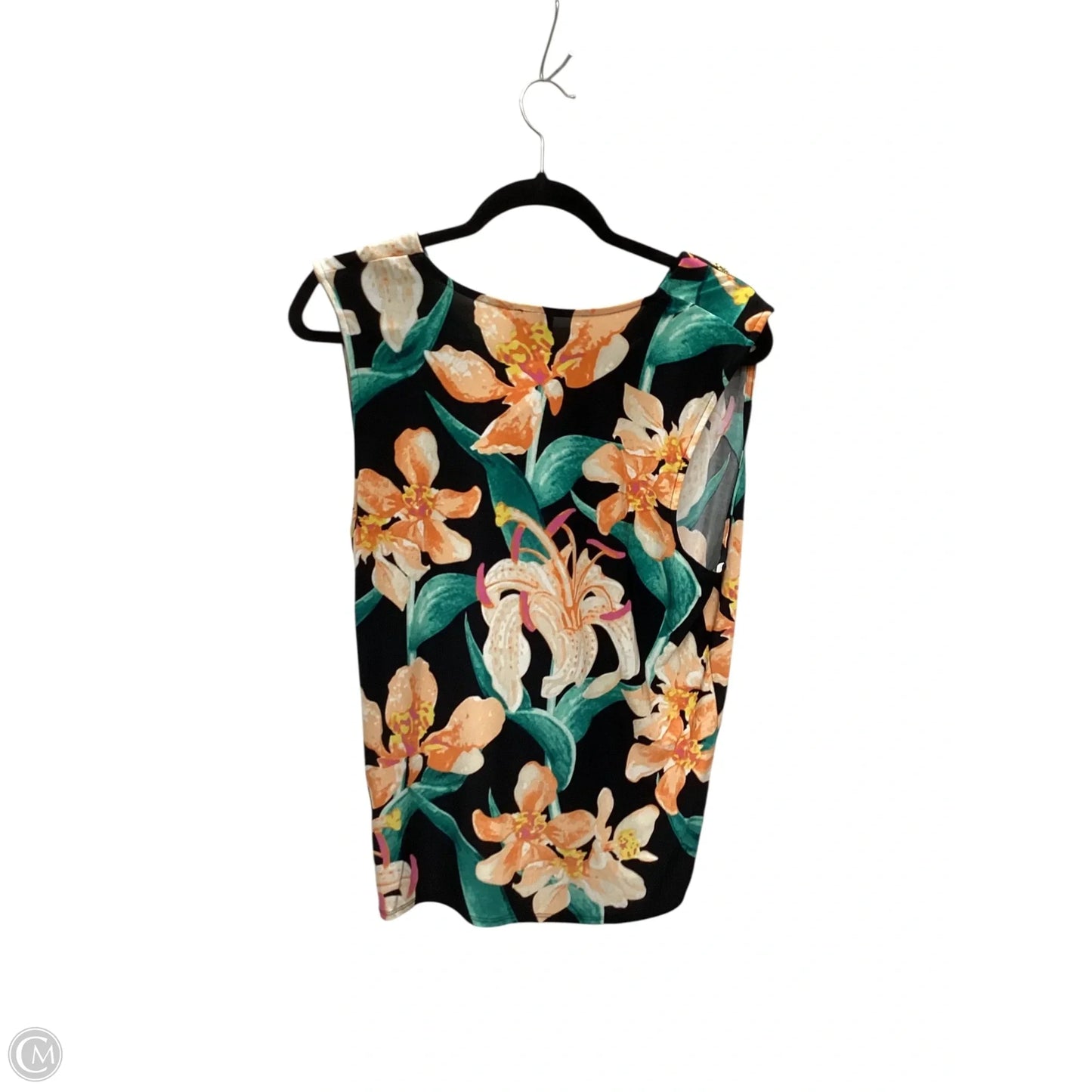 Top Sleeveless By Inc In Multi-colored, Size: L