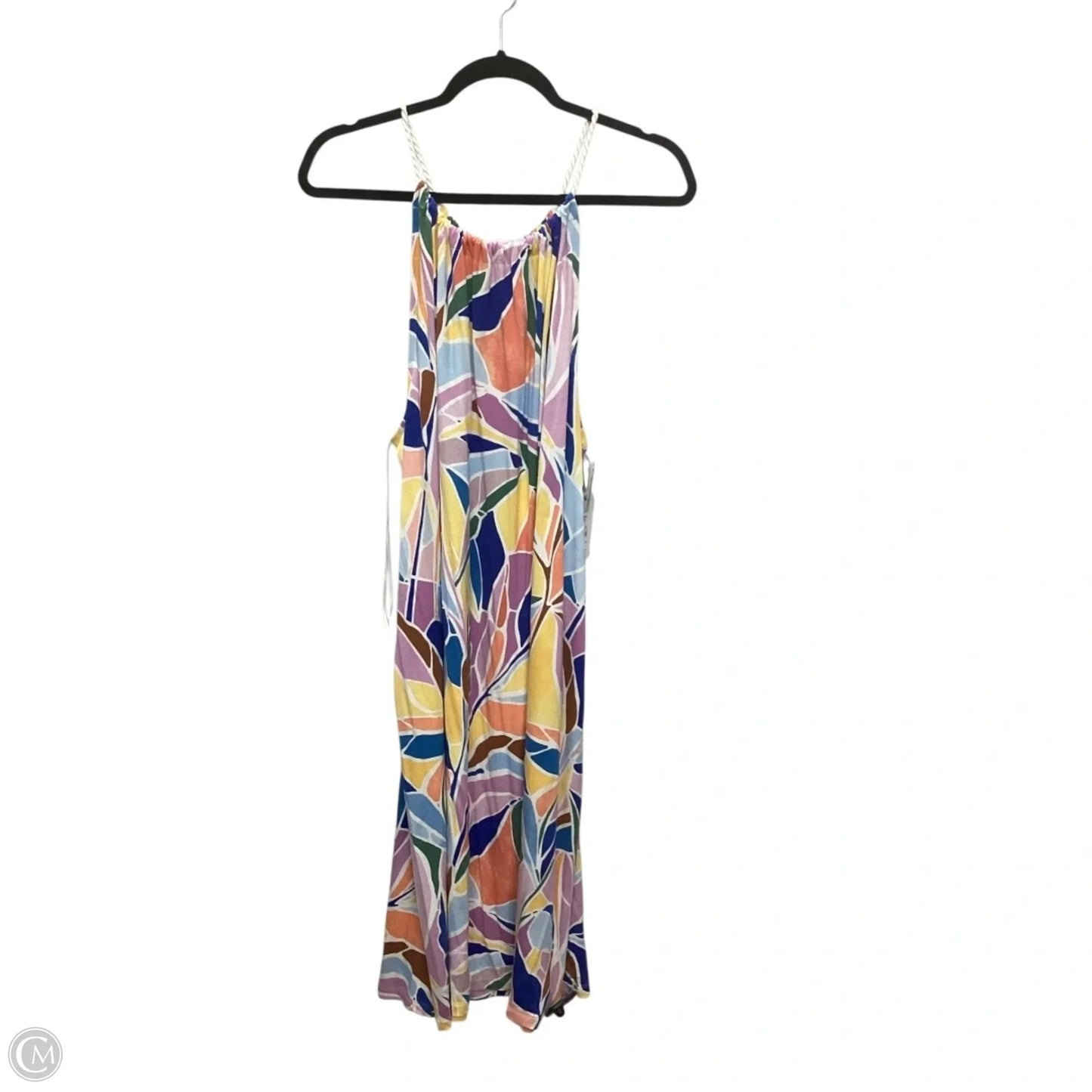 Dress Casual Midi By Time And Tru In Multi-colored, Size: 3x
