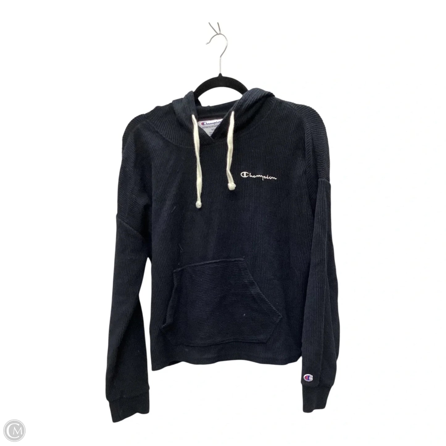 Jacket Fleece By Champion In Black, Size: M