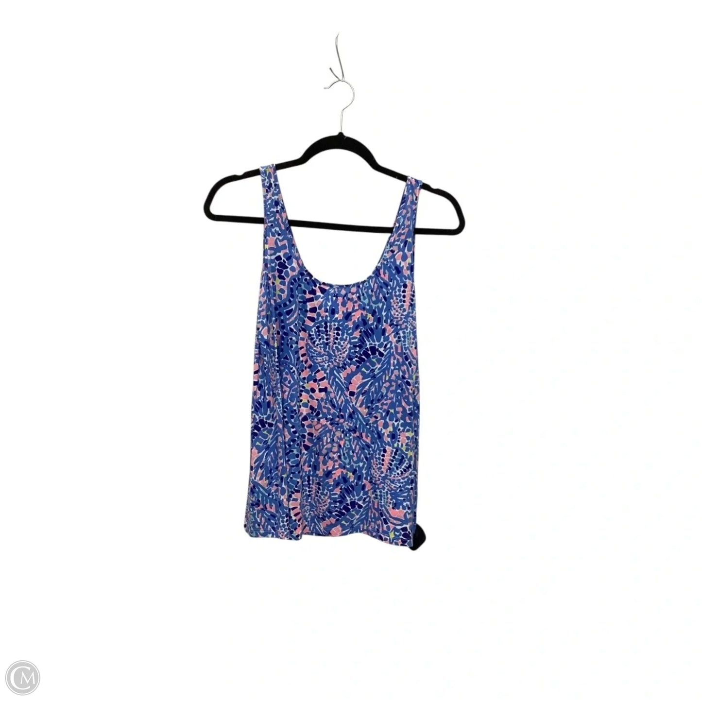 Tank Top Designer By Lilly Pulitzer In Blue, Size: S