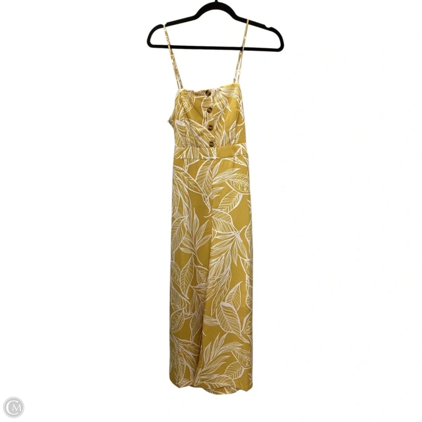 Jumpsuit By Favlux In Yellow, Size: M