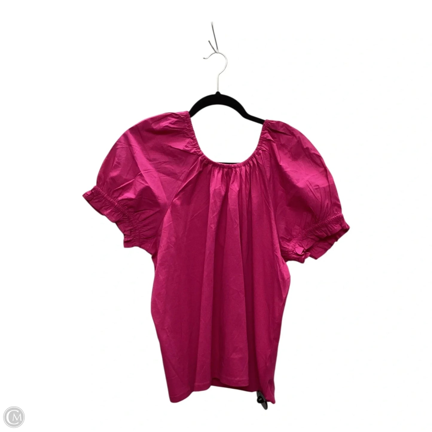 Top Short Sleeve Basic By J. Crew In Pink, Size: L