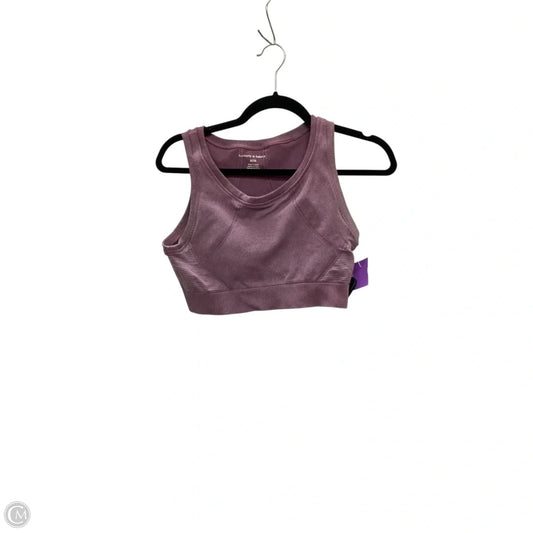 Athletic Bra By Clothes Mentor In Maroon, Size: M
