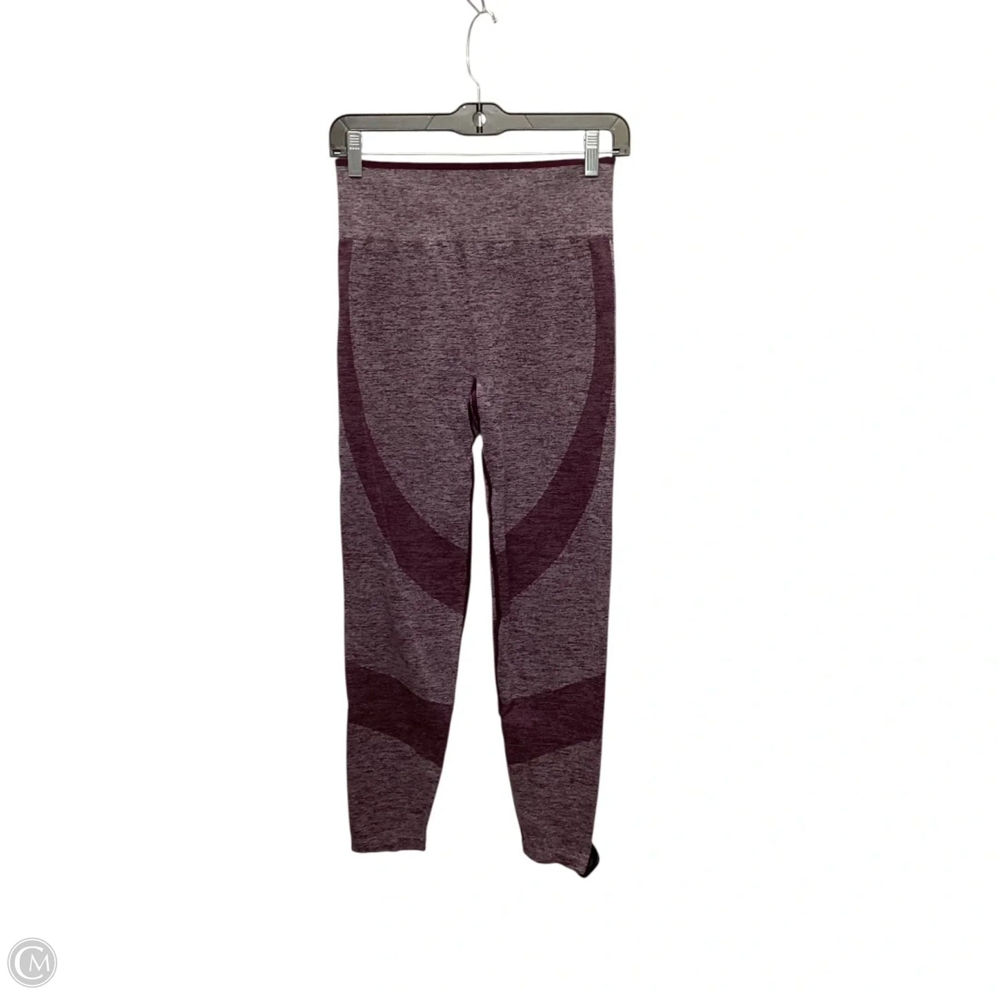 Athletic Leggings By Pink In Maroon, Size: M