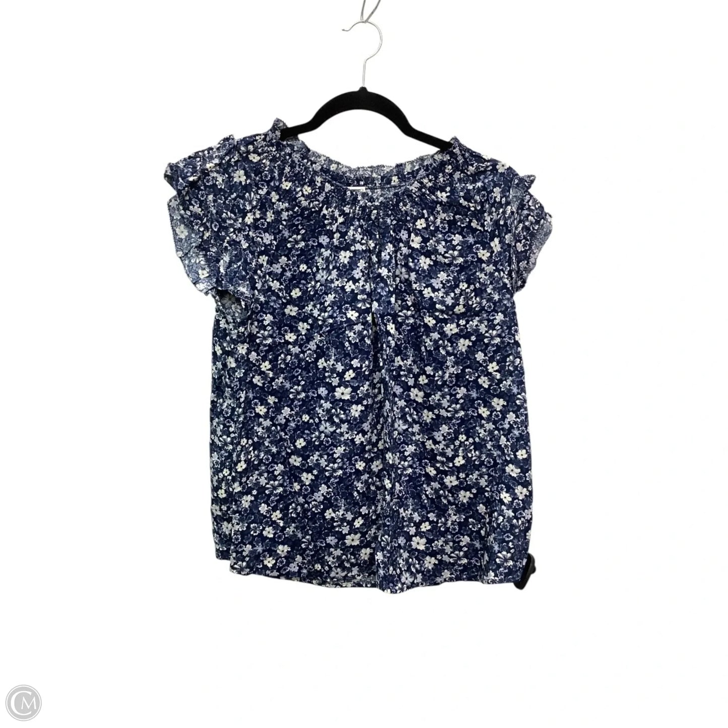 Top Sleeveless Basic By Old Navy In Blue, Size: M
