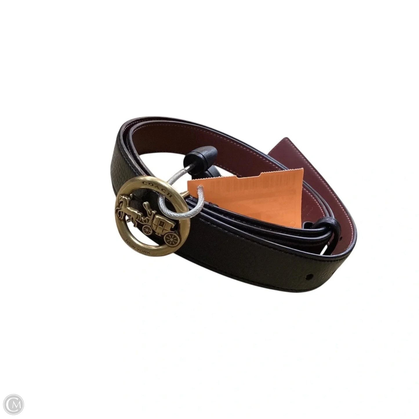 Belt Designer By Coach, Size: Large