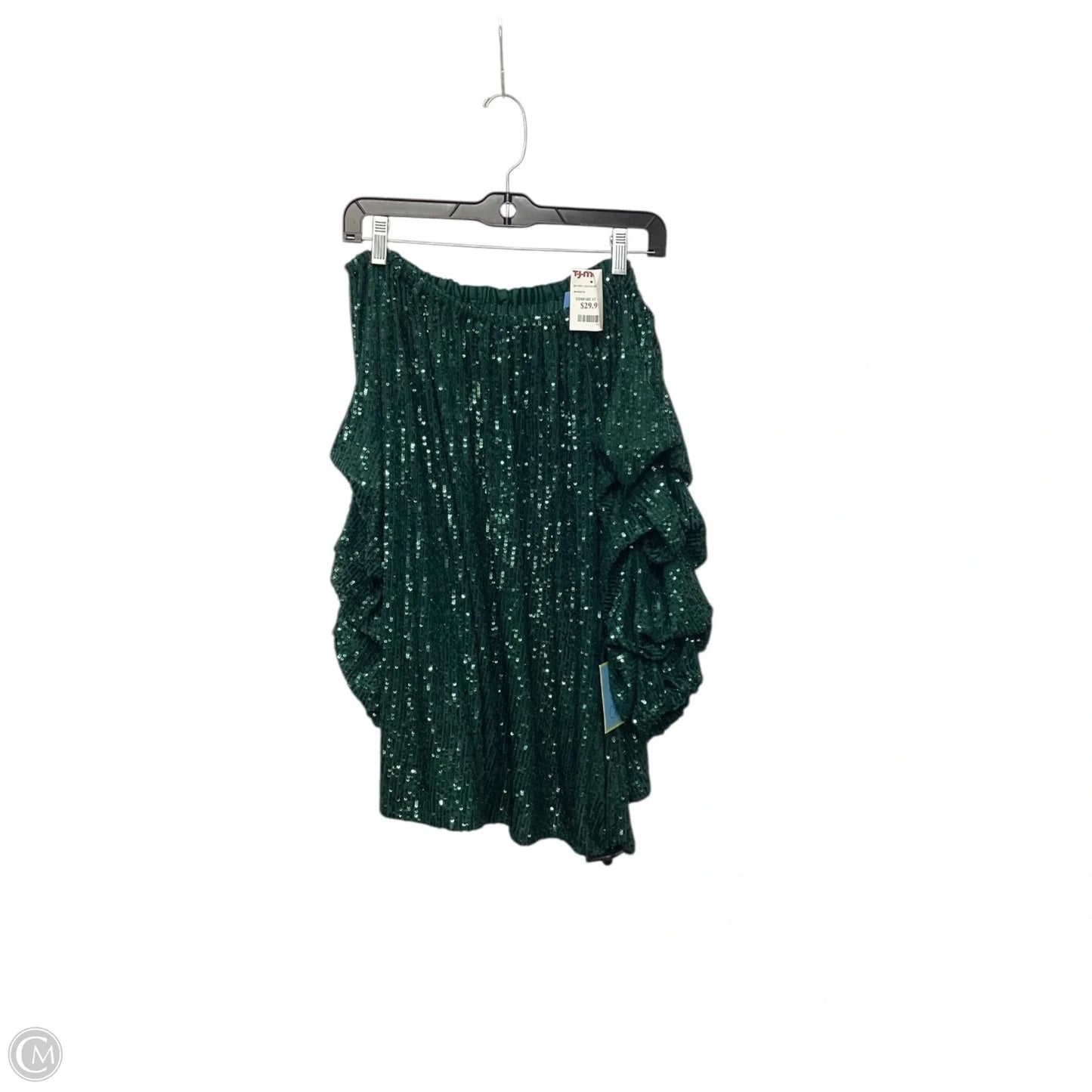 Blouse 3/4 Sleeve By Cece In Green, Size: 2x