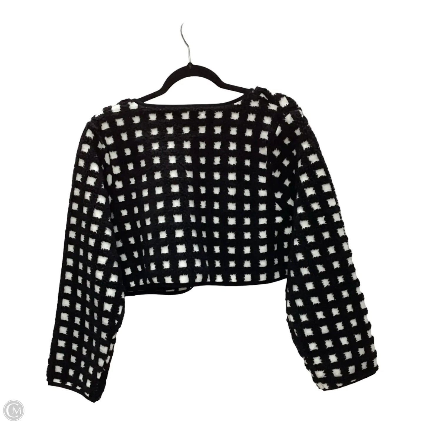 Jacket Faux Fur & Sherpa By Anna & Ava In Black, Size: Osfm