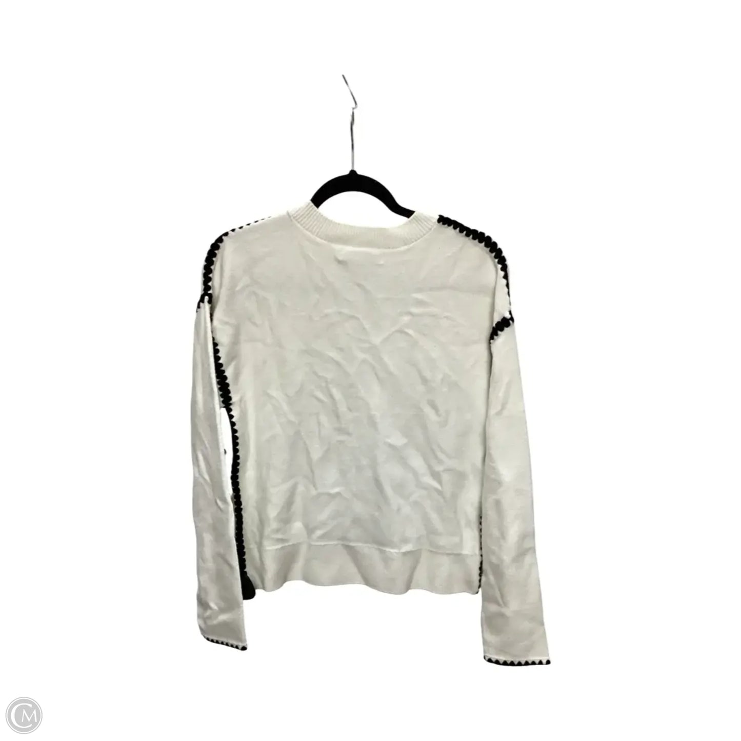 Sweater By English Factory In Cream, Size: S