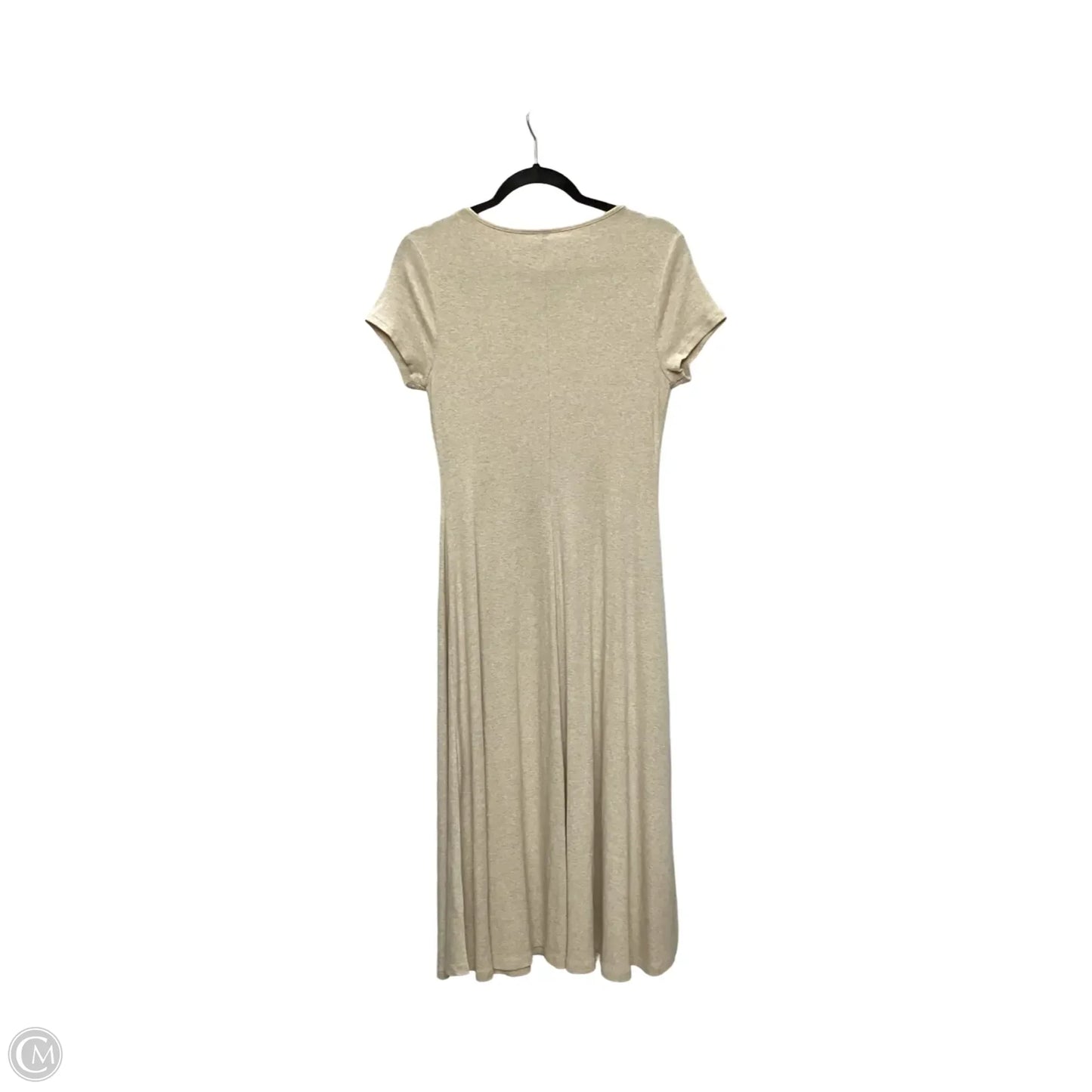 Dress Casual Midi By Universal Thread In Tan, Size: M