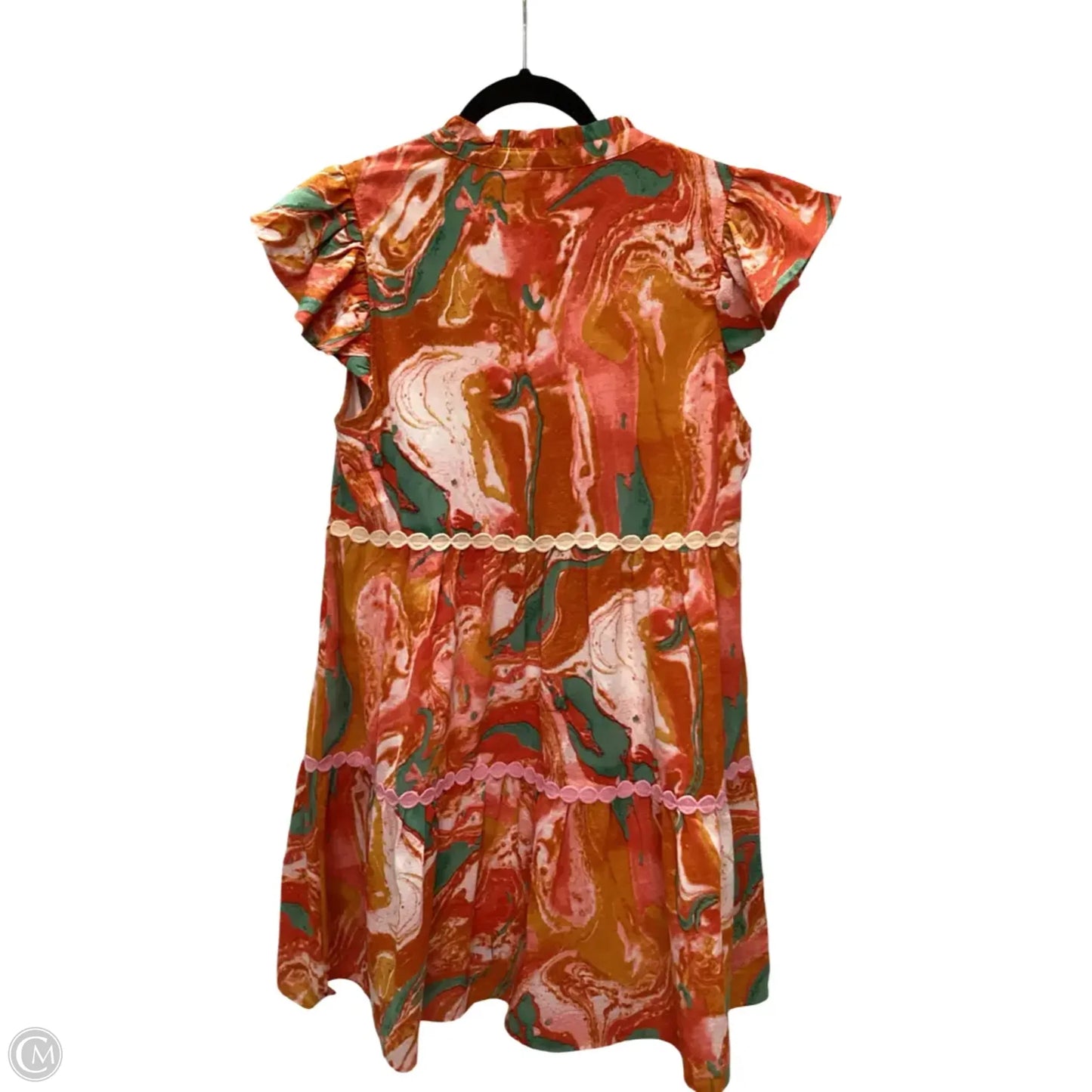 Dress Casual Short By Entro In Orange, Size: M