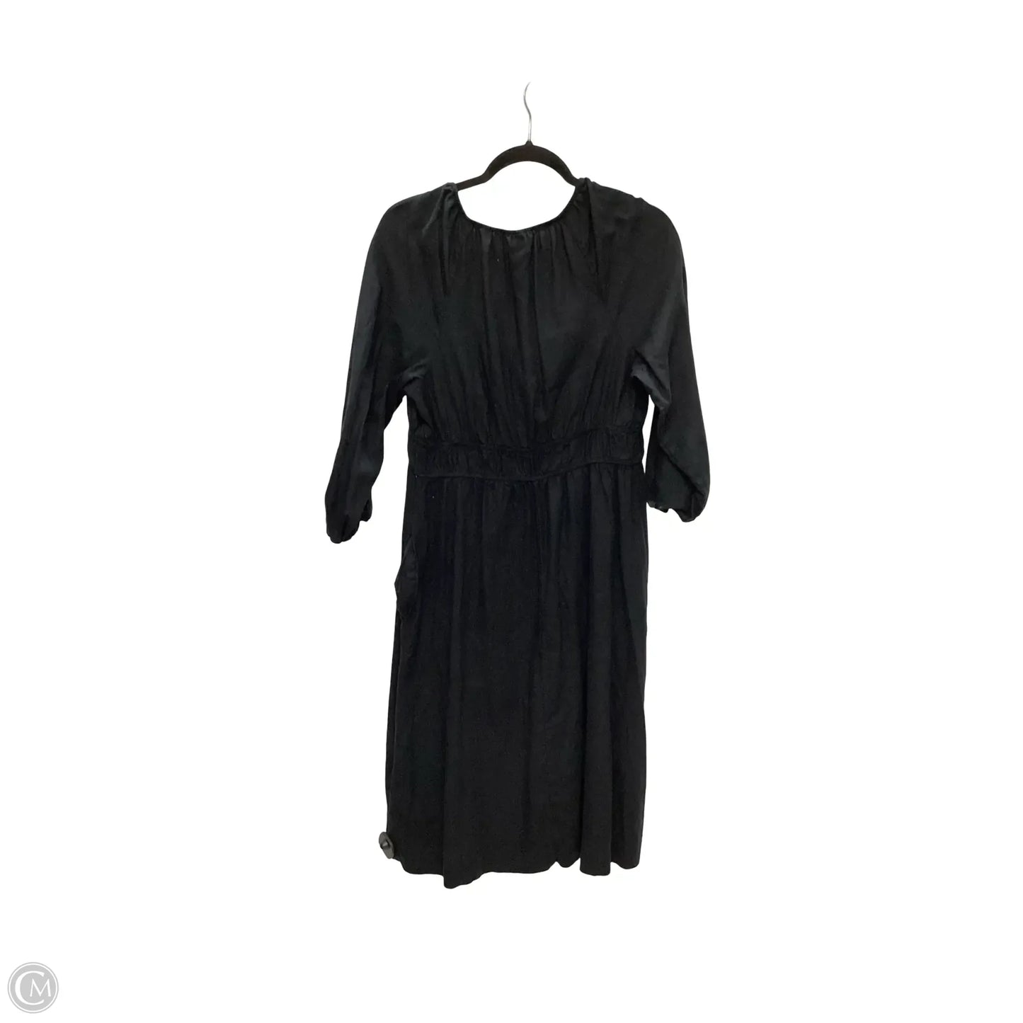 Dress Casual Midi By Universal Thread In Black, Size: M