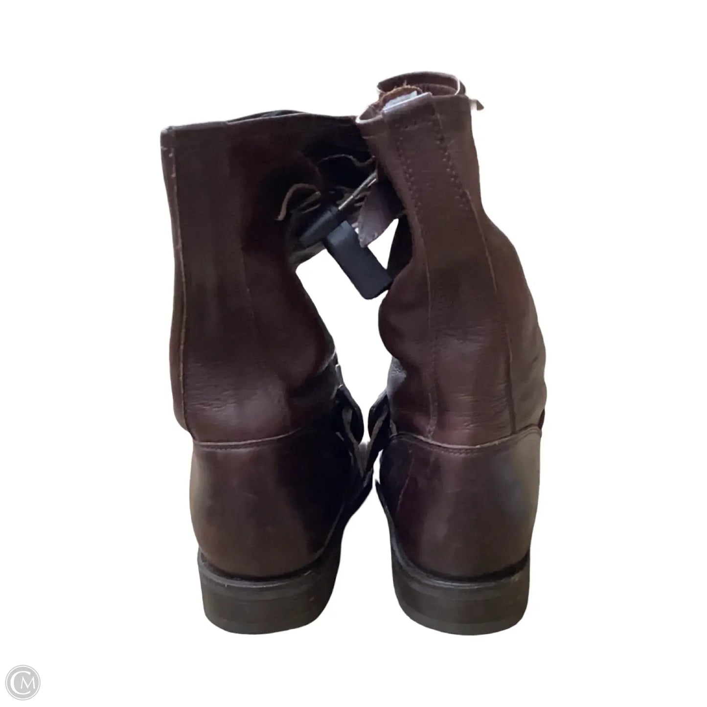 Boots Designer By Frye In Brown, Size: 8.5