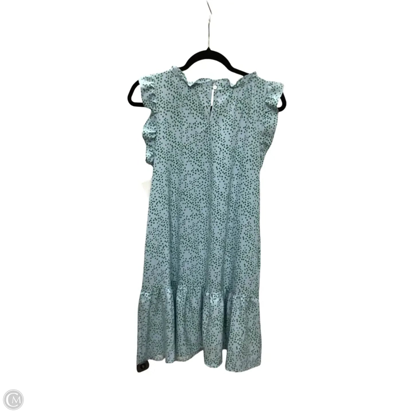 Dress Casual Short By Michelle Mcdowell In Blue & Green, Size: S