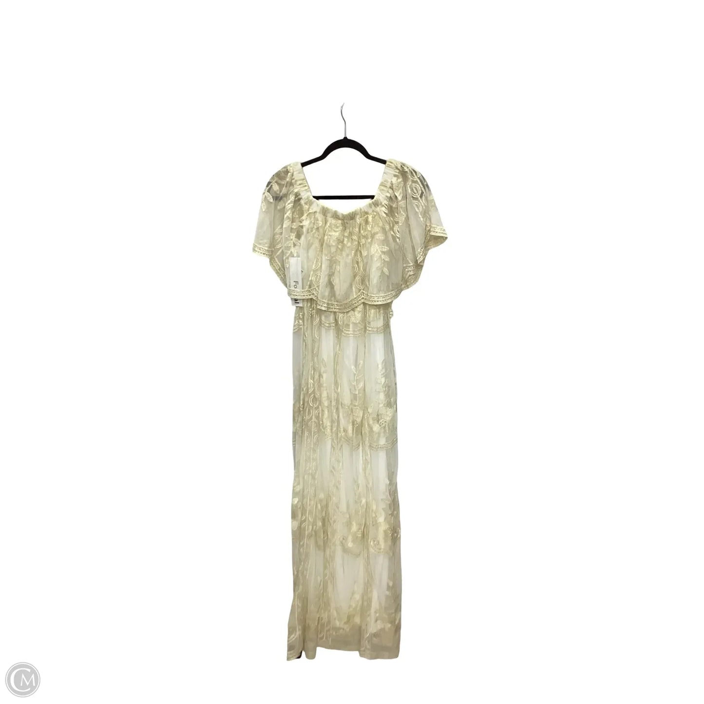 Dress Party Long By Dress Day In White, Size: M