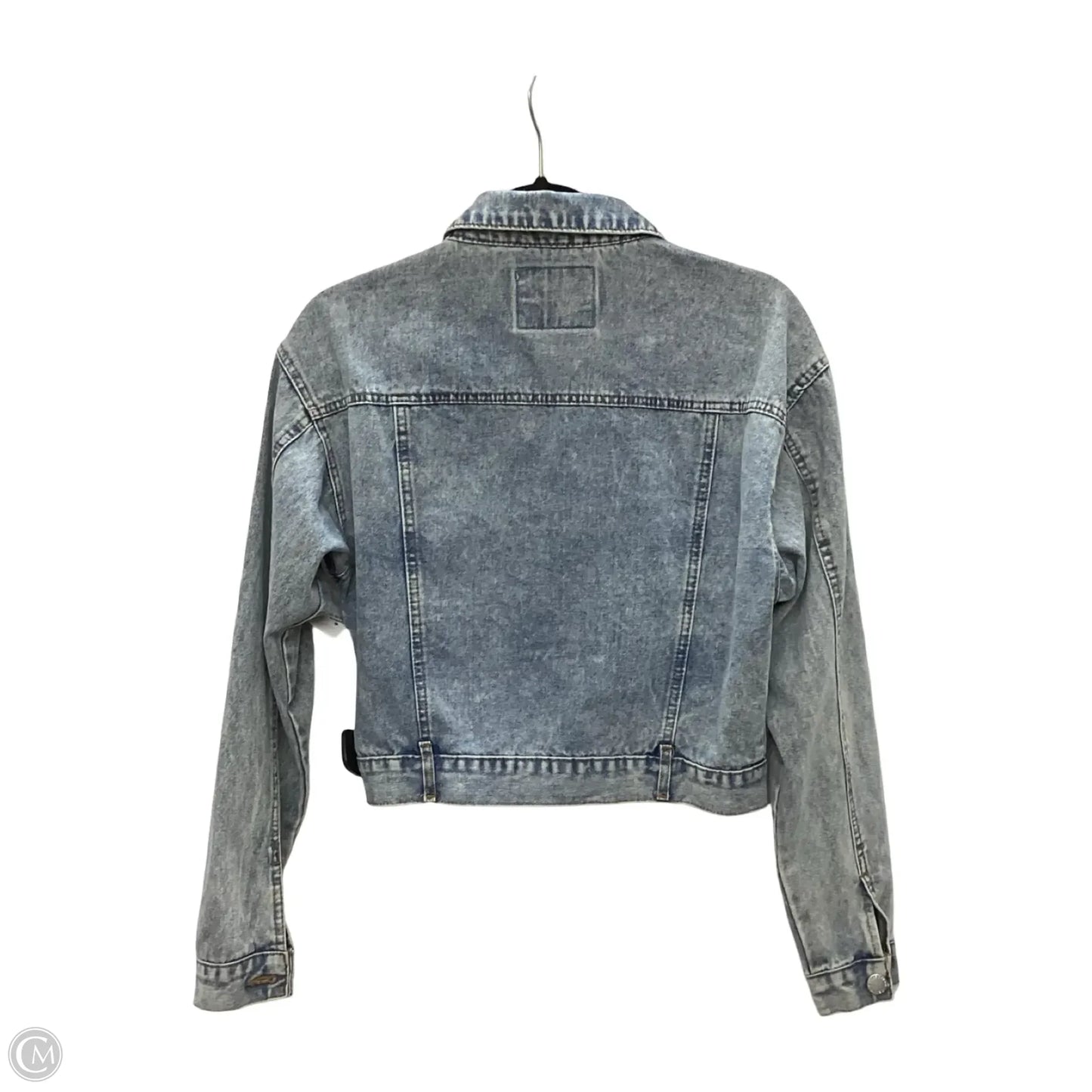 Jacket Denim By Ci Sono In Blue Denim, Size: M