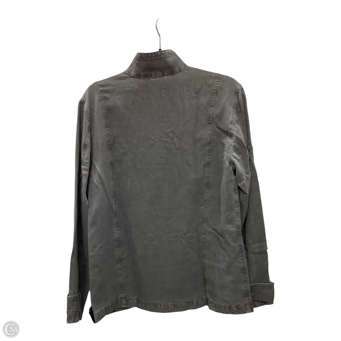 Jacket Denim By Treasure And Bond In Black Denim, Size: S