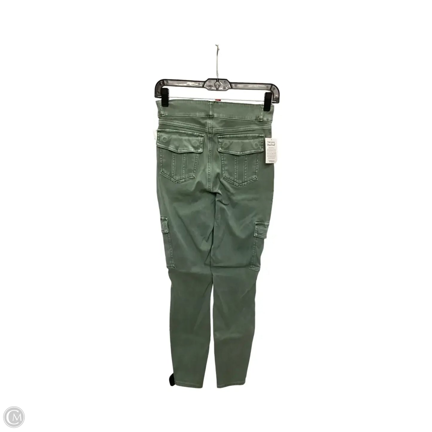 Jeans Skinny By Spanx In Green Denim, Size: S