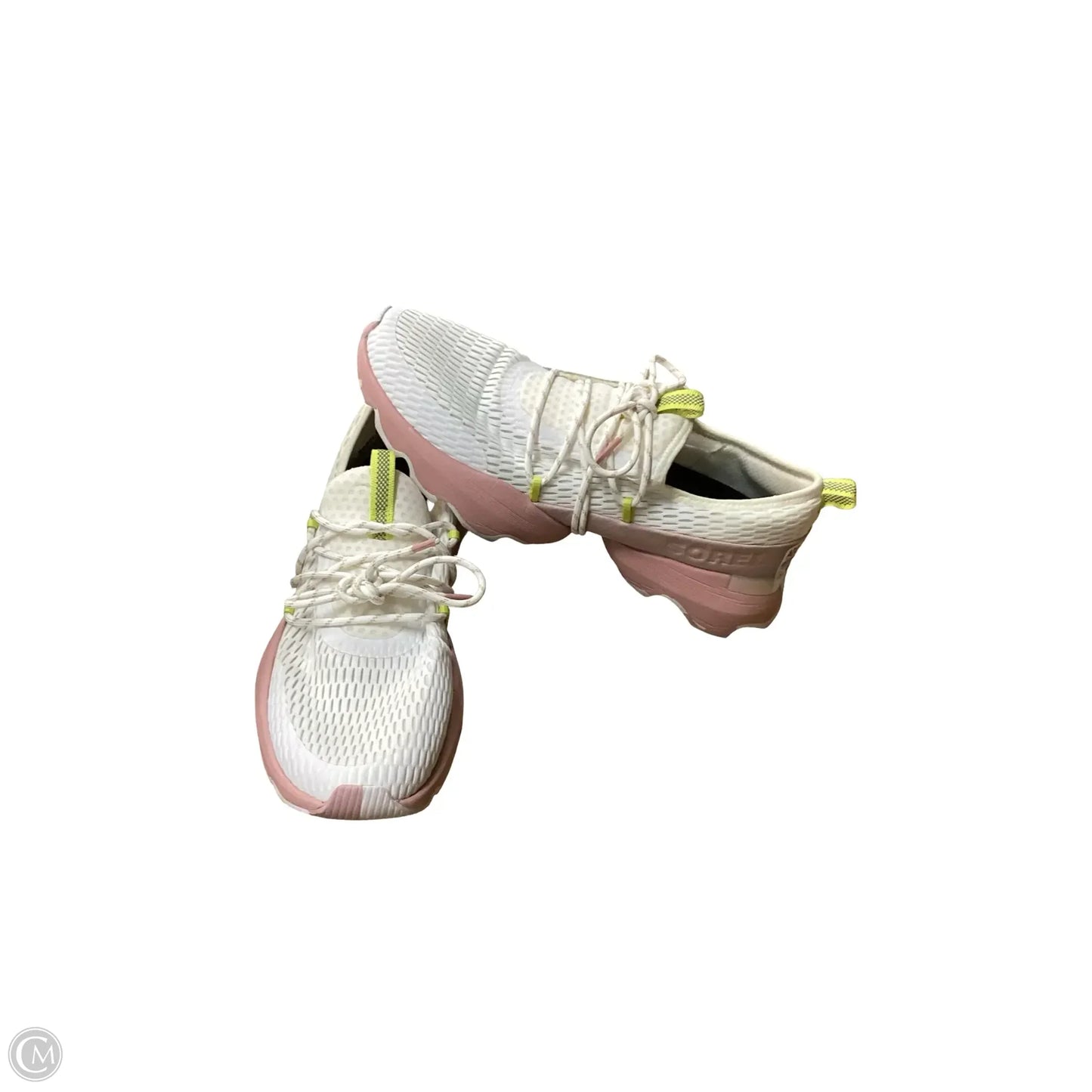 Shoes Sneakers By Sorel In Black & Pink, Size: 10