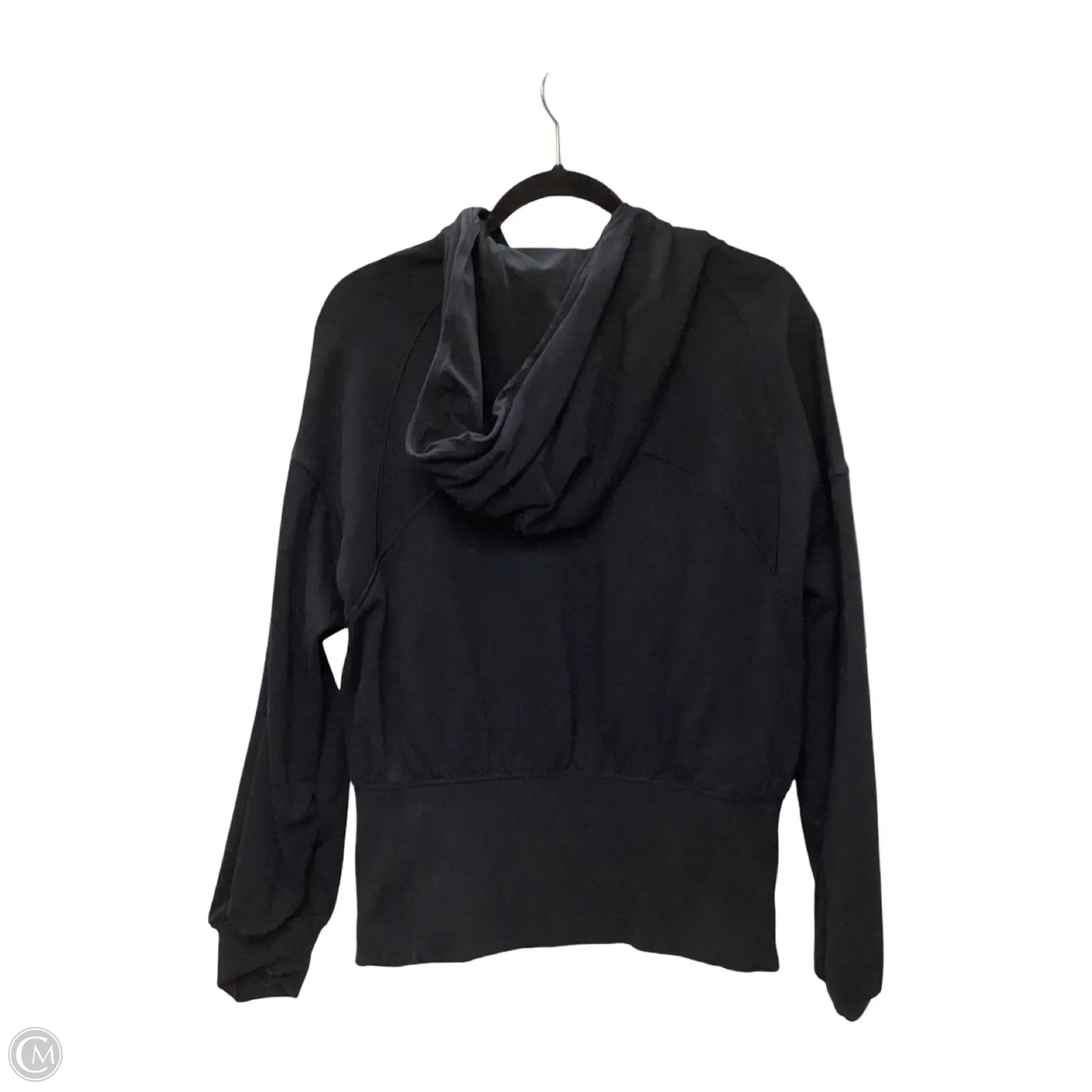 Athletic Jacket By Lululemon In Black, Size: 10
