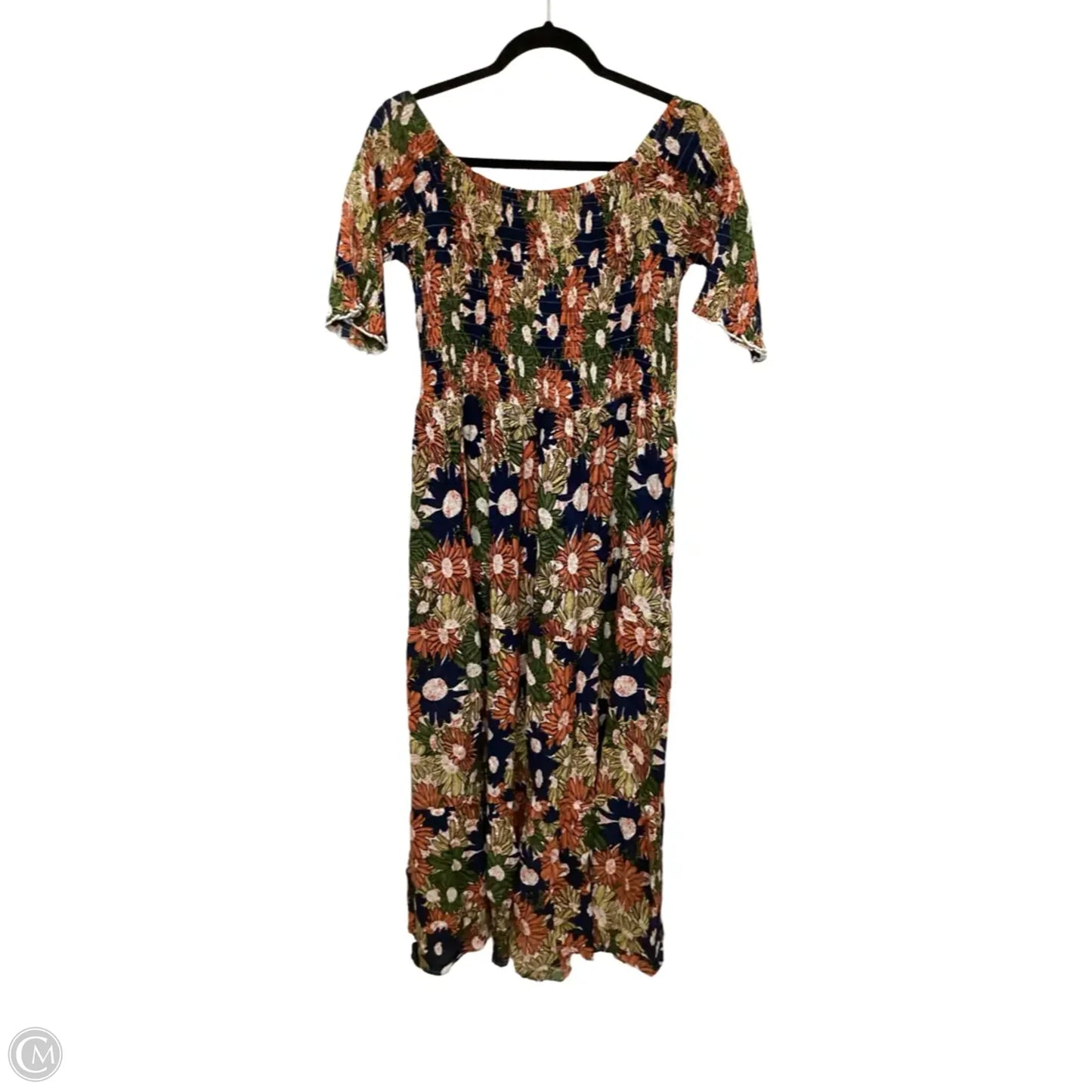 Dress Casual Maxi By Natural Life In Floral Print, Size: L