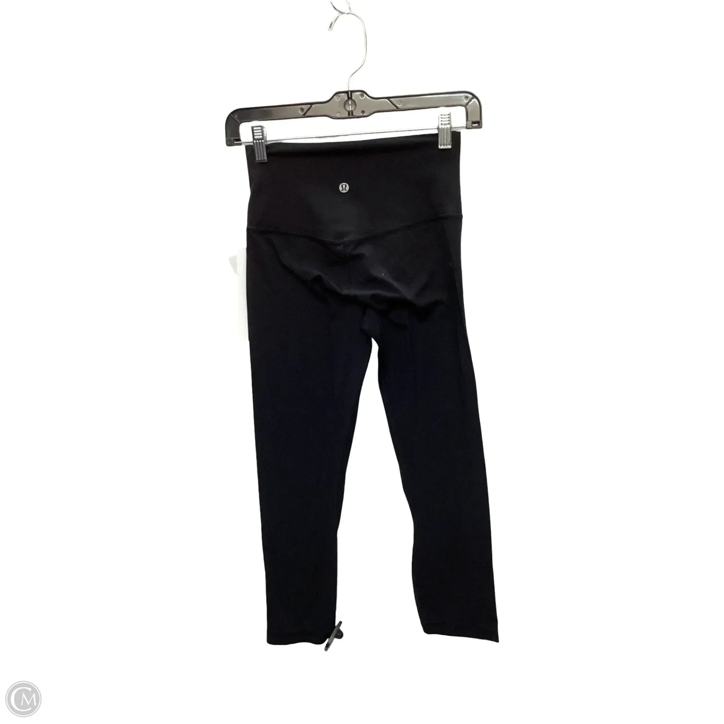 Athletic Capris By Lululemon In Black, Size: 4