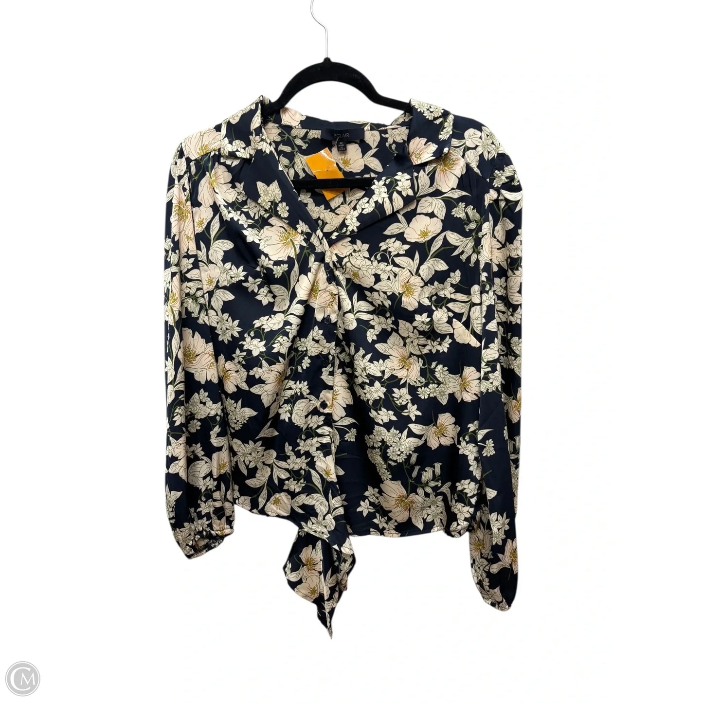 Top Short Sleeve By Clothes Mentor In Blue, Size: M