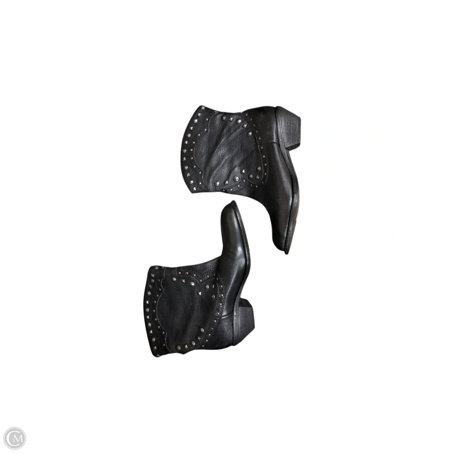 Boots Leather By Vince Camuto In Black, Size: 6