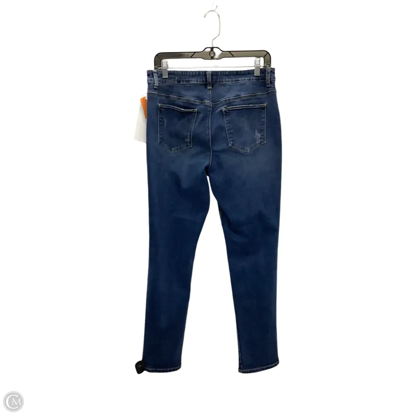 Jeans Cropped By Chicos In Blue Denim, Size: S