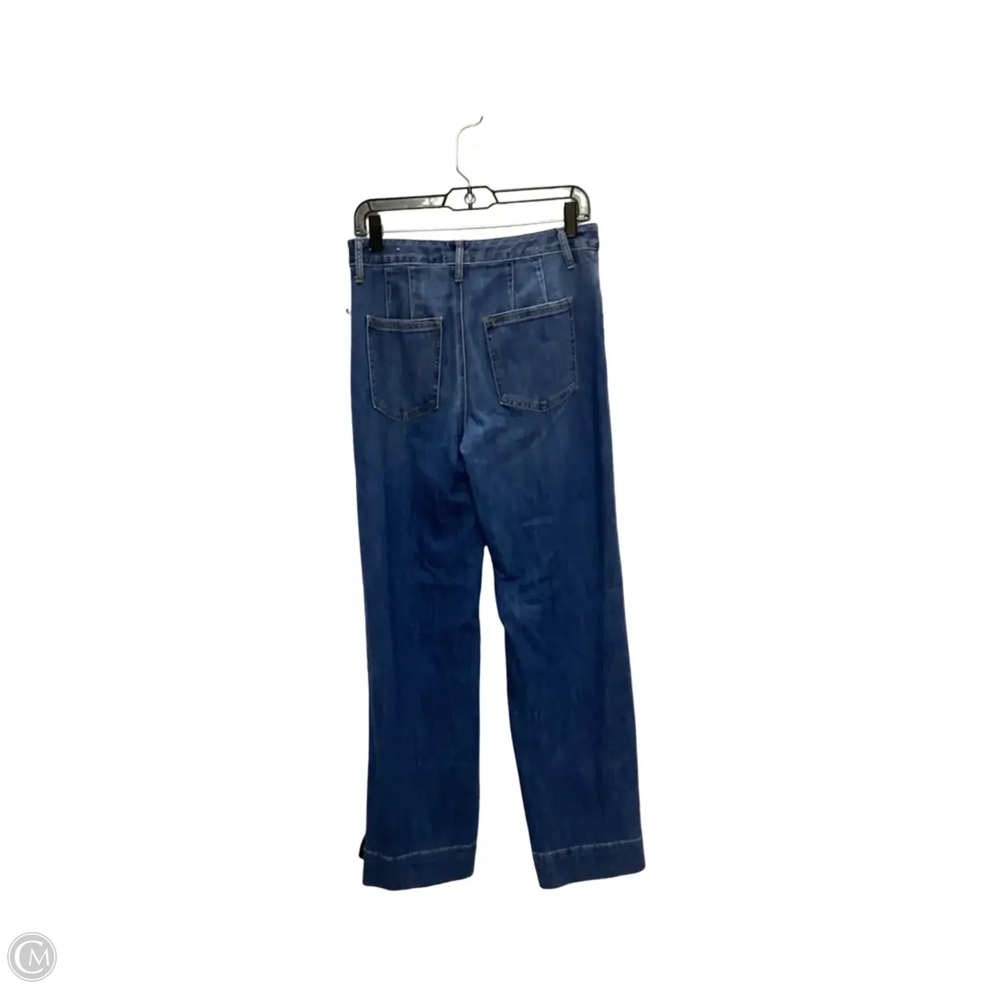 Jeans Wide Leg By Chicos In Blue Denim, Size: 0