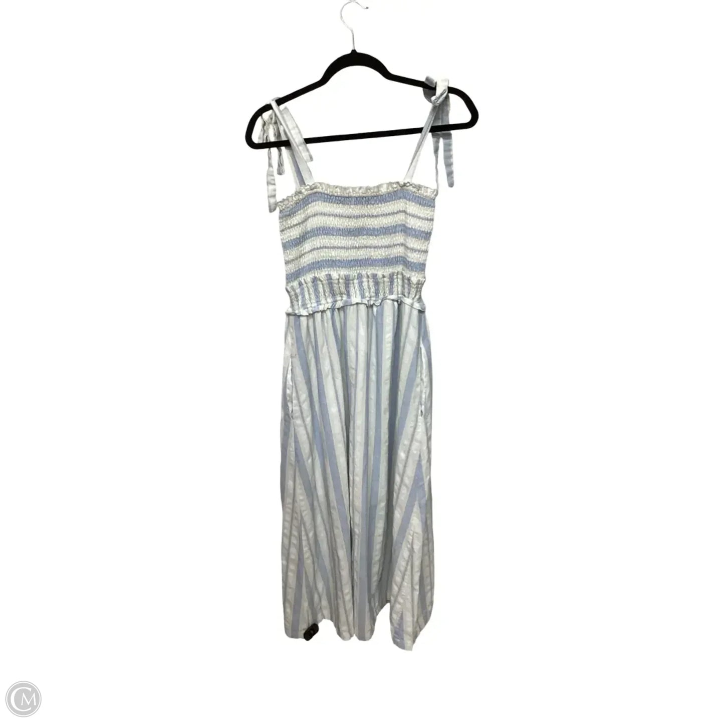 Dress Casual Midi By Cmb In Striped Pattern, Size: S