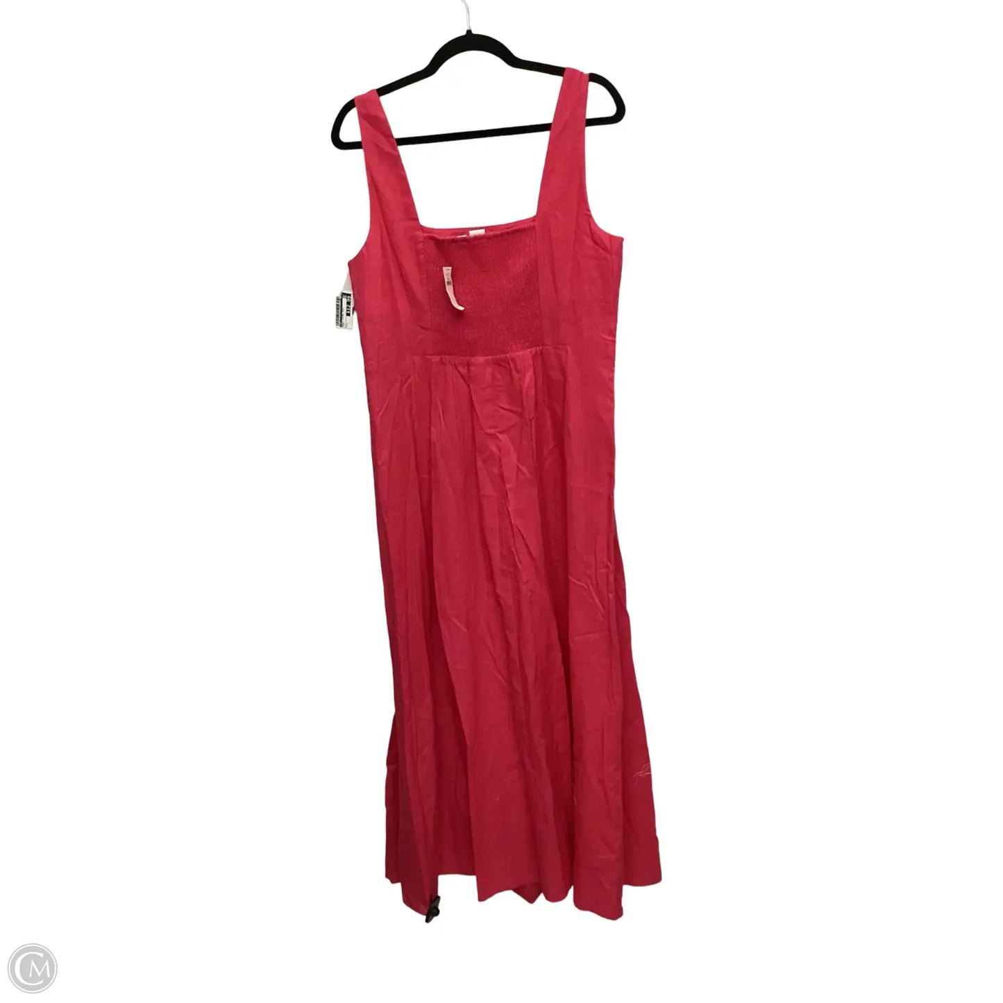 Dress Casual Midi By Gap In Pink, Size: L
