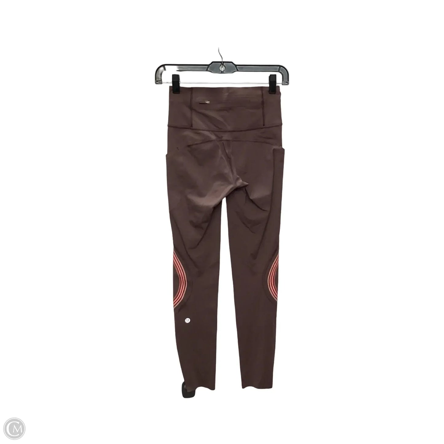 Athletic Leggings By Lululemon In Brown, Size: 4