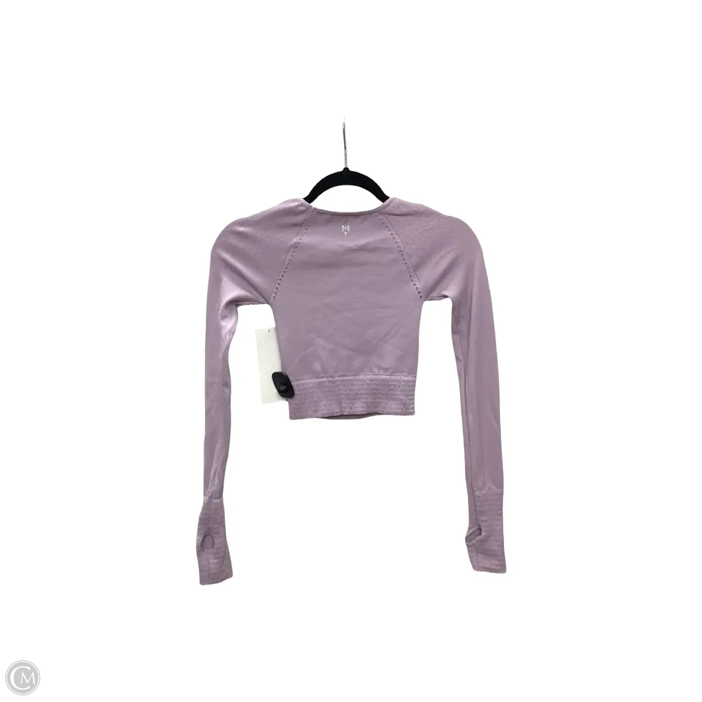 Top Long Sleeve By Free People In Purple, Size: Xs