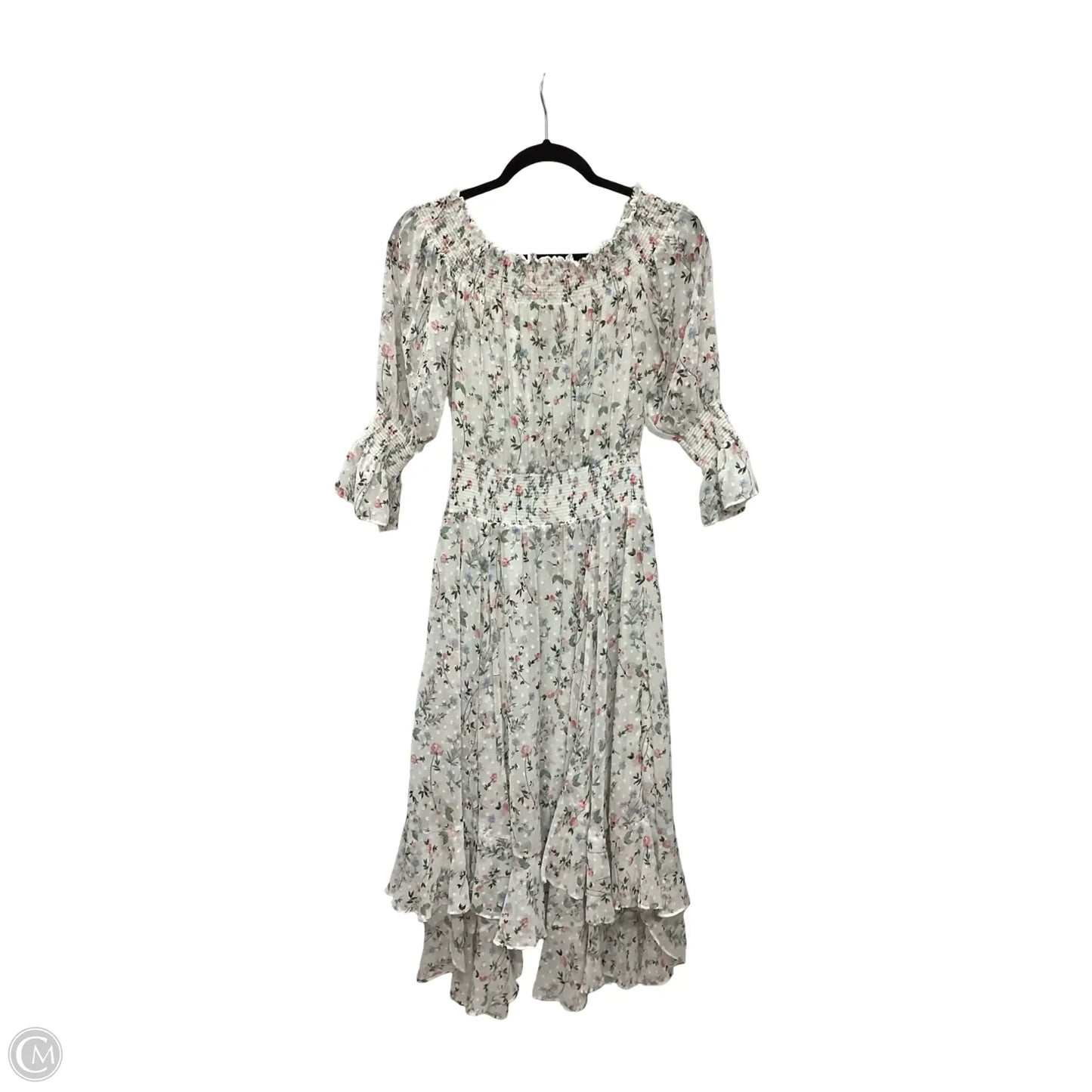 Dress Casual Maxi By Tahari By Arthur Levine In Floral Print, Size: 10