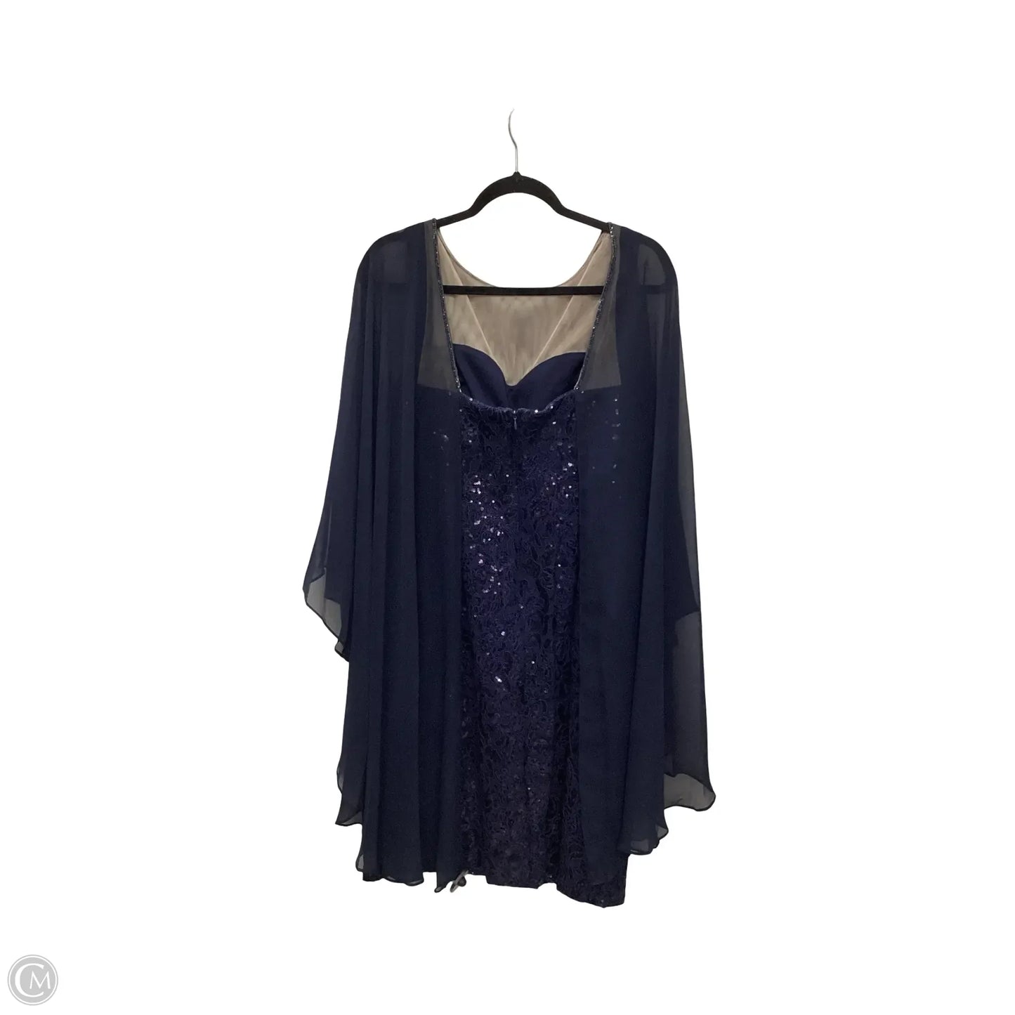 Dress Party Short By R&M RICHARDS In Navy, Size: 14