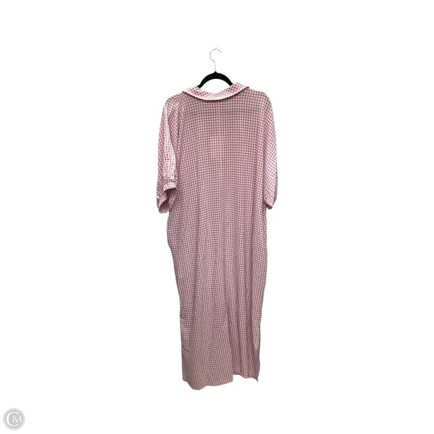 Dress Casual Maxi By Entro In Checkered Pattern, Size: 1x