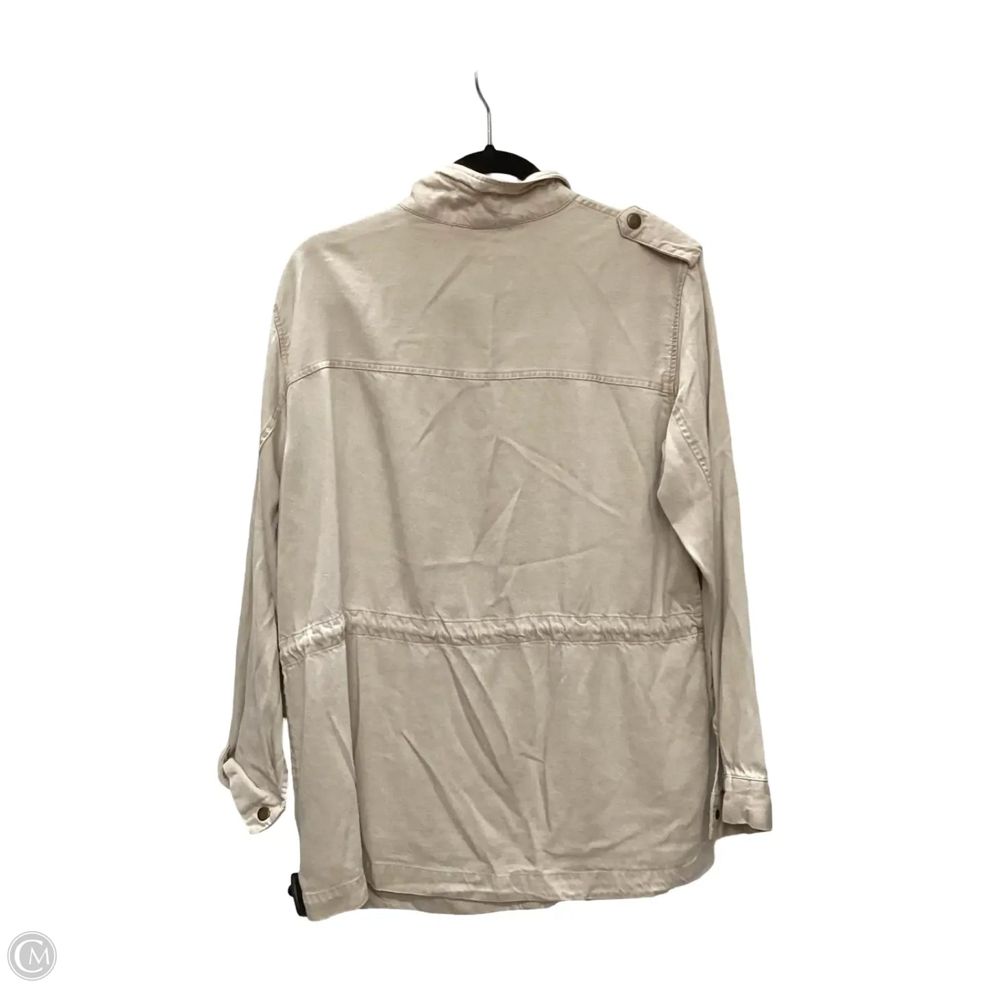 Jacket Denim By Jane And Delancey In Tan, Size: L