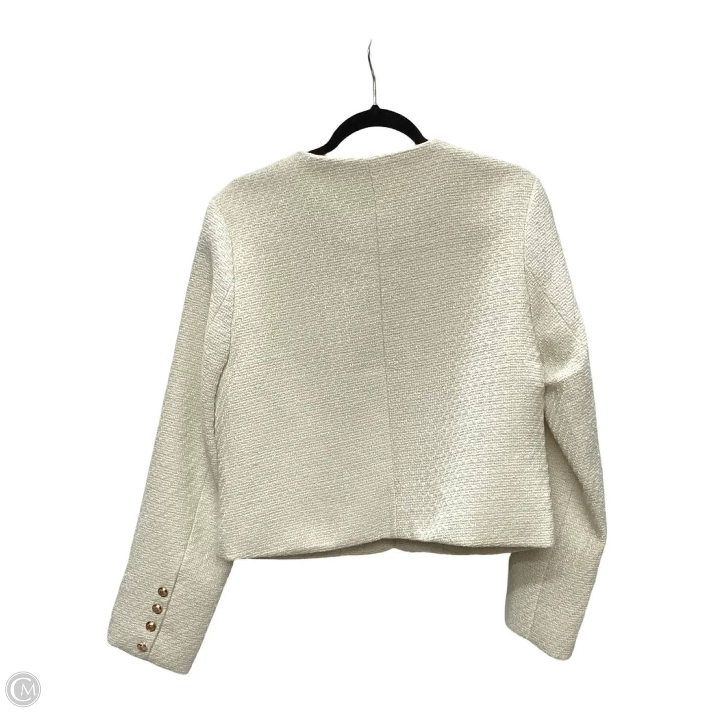 Blazer By Cmb In Cream, Size: L