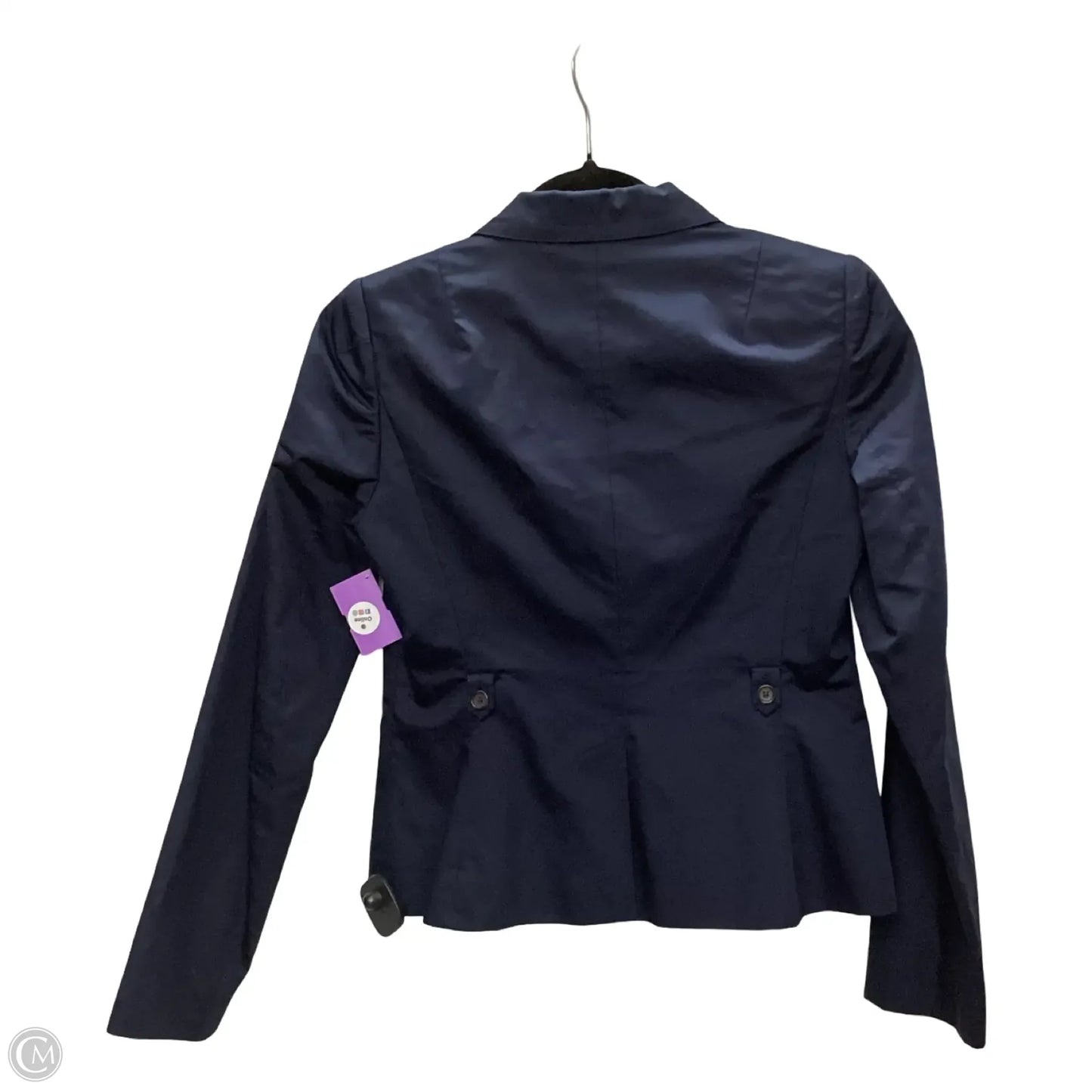 Blazer By Banana Republic In Navy, Size: 2p