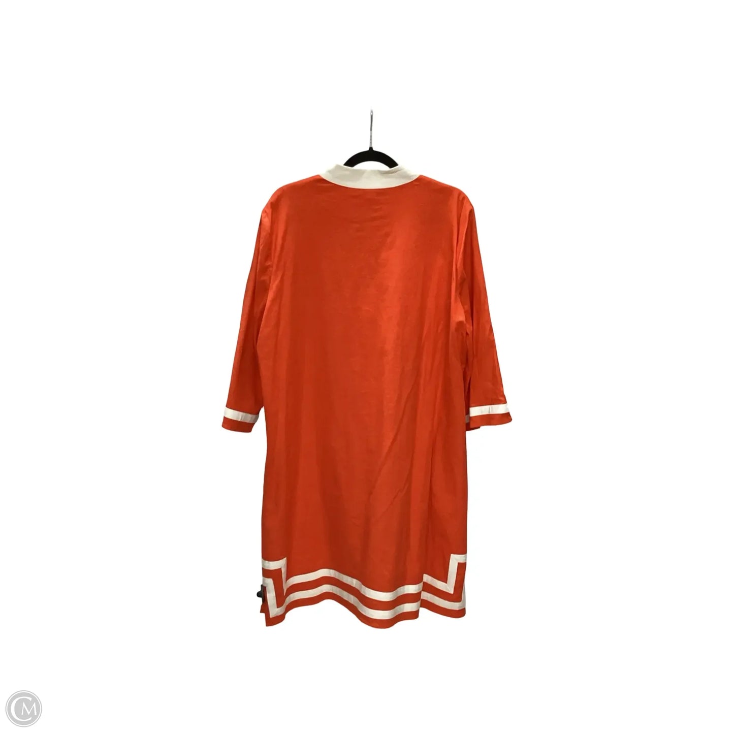 Designer Dress Midi By Preston And New York In Orange, Size: 18